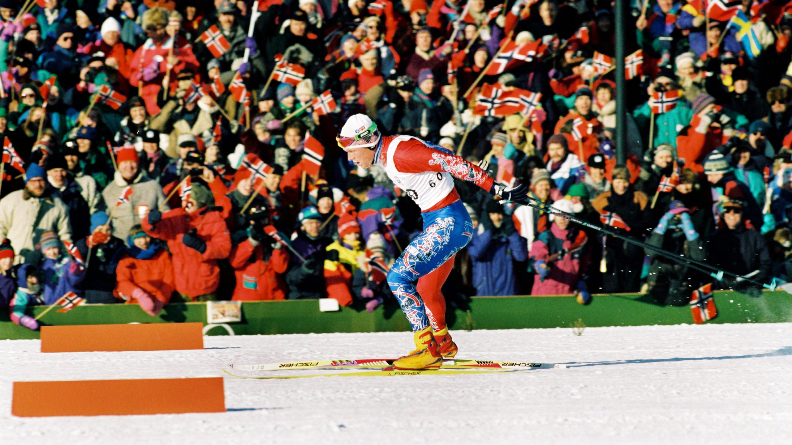 Bjørn Dæhlie i OL løypene