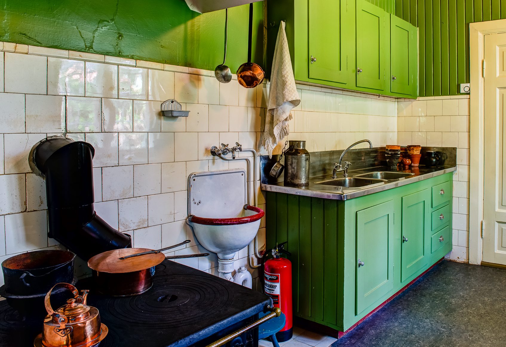 Kjøkkenet på Bjerkebæk