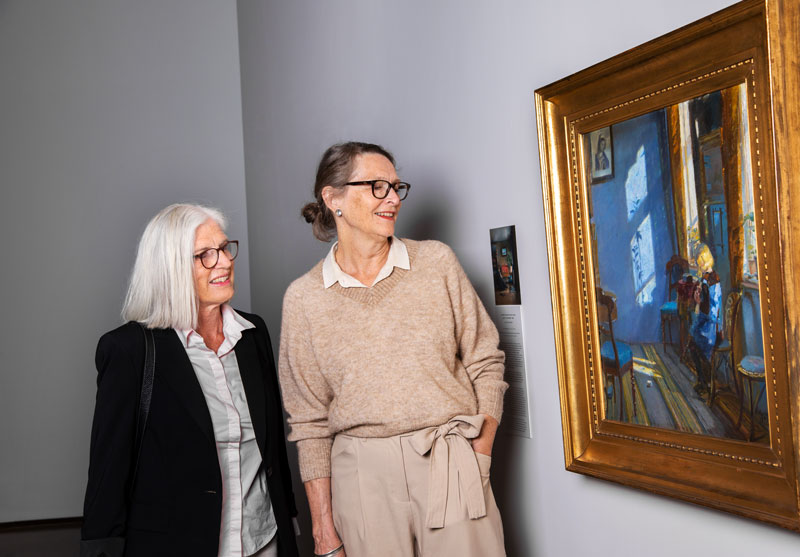 Anna Anchers malerier | Lillehammer Kunstmuseum | Lillehammer og Gudbrandsdalen. Foto: Lillehammer Museene / Tone Iren Eggen Tømte