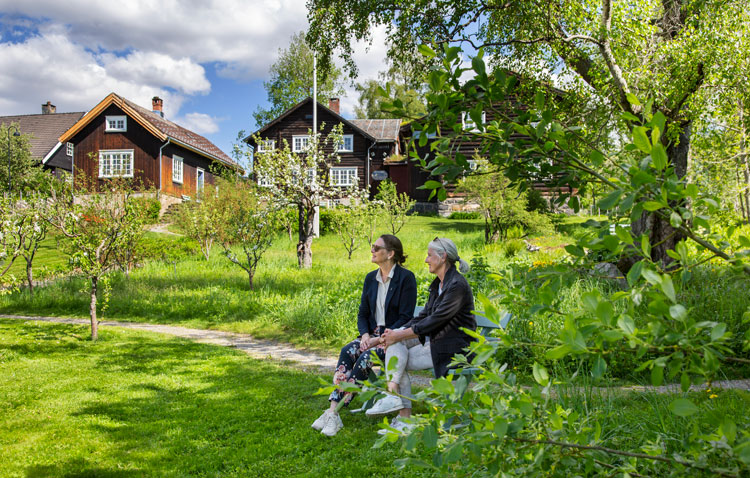 Sigrid Undsets hjem | Bjerkebæk | Lillehammer og Gudbrandsdalen. Foto: Lillehammer Museene / Tone Iren Eggen Tømte