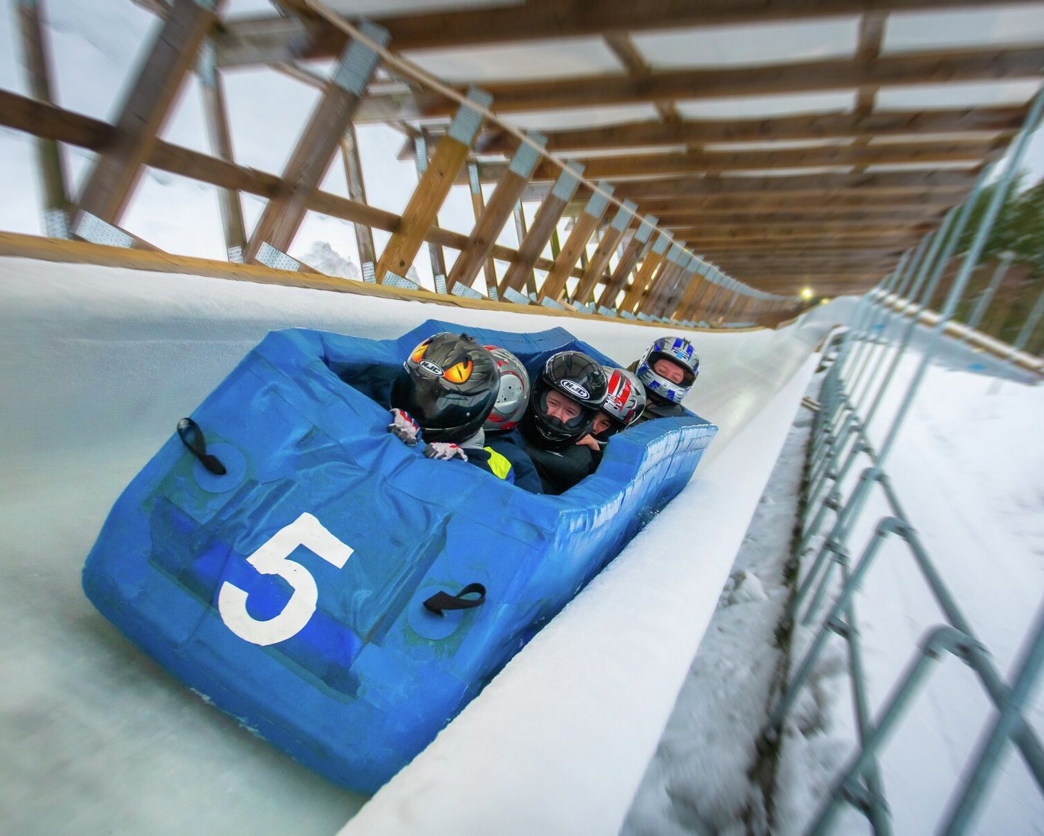 Bobraft i Lillehammer Olympiske Bob- og Akebane